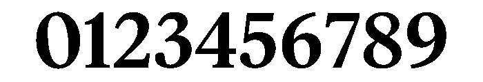 Feature Flat Text Bold Font OTHER CHARS