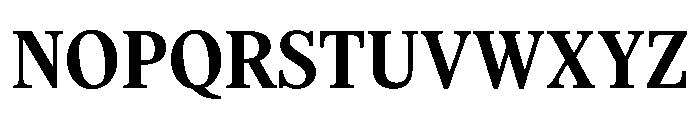 Feature Flat Text Bold Font UPPERCASE