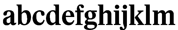 Feature Flat Text Bold FONT