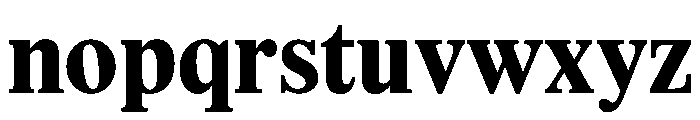 Feature Flat Text Extrabold Font LOWERCASE