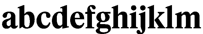 Feature Text Bold FONT