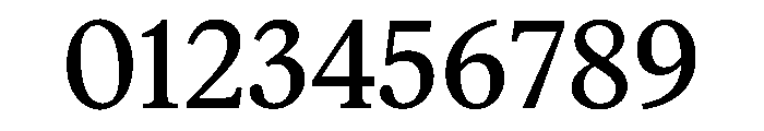 Feature Text Regular Font OTHER CHARS