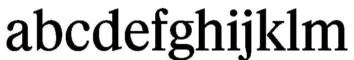 Feature Text Regular FONT