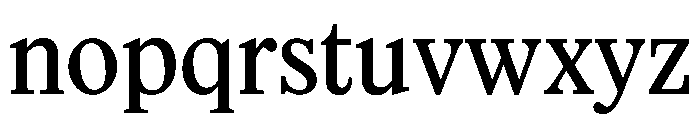 Feature Text Regular Font LOWERCASE