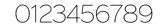 Felicettev0.2 Thin Font OTHER CHARS