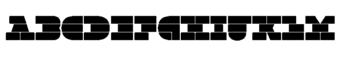 FelkaBrick Normal Font UPPERCASE