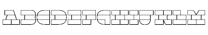 FelkaLine Normal Font UPPERCASE