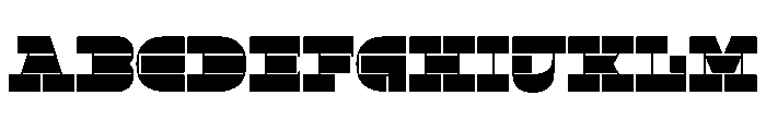 FelkaSlab Normal Font UPPERCASE
