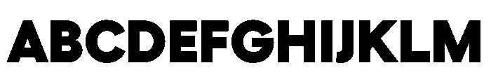 Fellix TRIAL Black Instance Font UPPERCASE