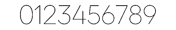 Fellix TRIAL Thin Instance Font OTHER CHARS