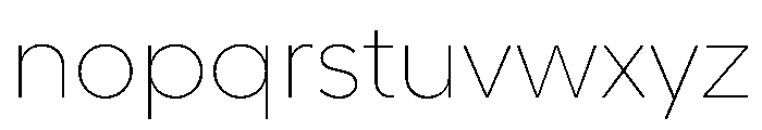 Fellix TRIAL Thin Instance Font LOWERCASE