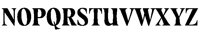 Fenul TRIAL CompressedHeavy Instance Font UPPERCASE