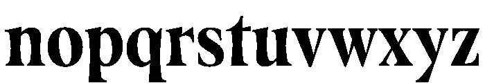Fenul TRIAL CompressedHeavy Instance Font LOWERCASE