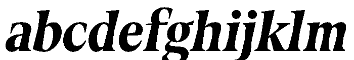 Fenul TRIAL CompressedHeavyItalic Instance FONT