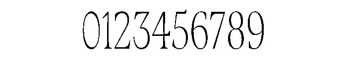 Fenul TRIAL CompressedLight Instance Font OTHER CHARS