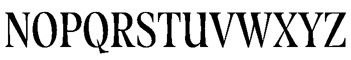 Fenul TRIAL CompressedSemibold Instance Font UPPERCASE