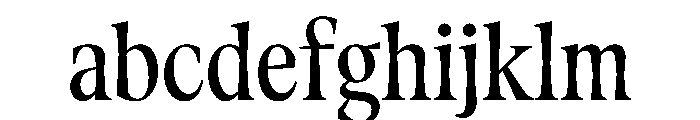 Fenul TRIAL CompressedSemibold Instance FONT
