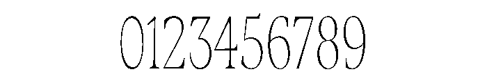 Fenul TRIAL CompressedThin Instance Font OTHER CHARS