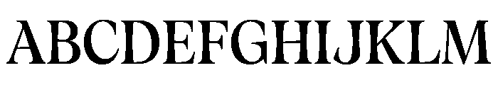 Fenul TRIAL CondensedBold Instance Font UPPERCASE