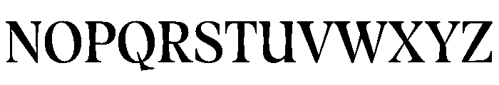 Fenul TRIAL CondensedBold Instance Font UPPERCASE