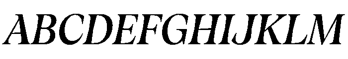 Fenul TRIAL CondensedBoldItalic Instance Font UPPERCASE