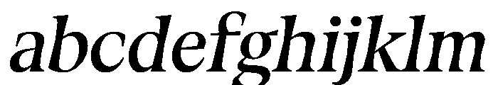 Fenul TRIAL CondensedBoldItalic Instance FONT