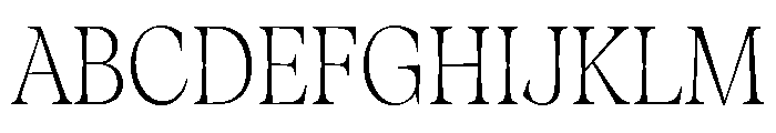 Fenul TRIAL CondensedBook Instance Font UPPERCASE