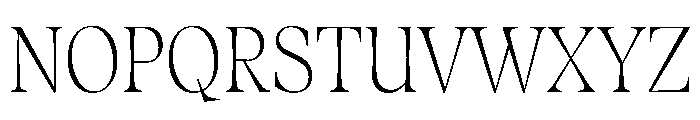 Fenul TRIAL CondensedBook Instance Font UPPERCASE