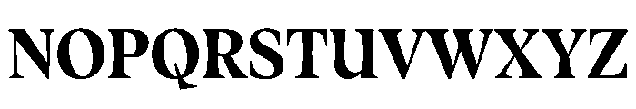 Fenul TRIAL CondensedHeavy Instance Font UPPERCASE