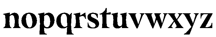 Fenul TRIAL CondensedHeavy Instance Font LOWERCASE