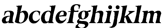 Fenul TRIAL CondensedHeavyItalic Instance FONT