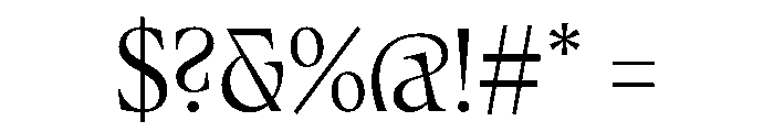 Fenul TRIAL CondensedMedium Instance Font OTHER CHARS