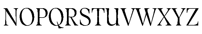 Fenul TRIAL CondensedMedium Instance Font UPPERCASE