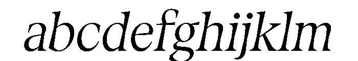 Fenul TRIAL CondensedMediumItalic Instance FONT