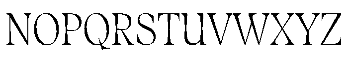 Fenul TRIAL CondensedRegular Instance Font UPPERCASE