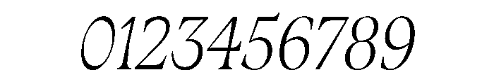 Fenul TRIAL CondensedRegularItalic Instance Font OTHER CHARS
