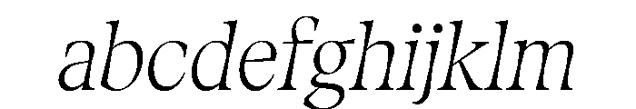 Fenul TRIAL CondensedRegularItalic Instance FONT