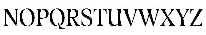 Fenul TRIAL CondensedSemibold Instance Font UPPERCASE