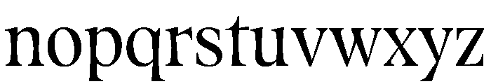 Fenul TRIAL CondensedSemibold Instance Font LOWERCASE