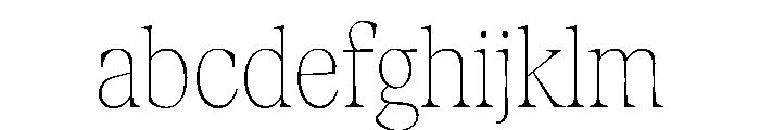 Fenul TRIAL CondensedThin Instance FONT