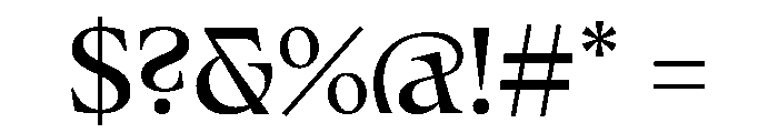 Fenul TRIAL StandardBold Instance Font OTHER CHARS