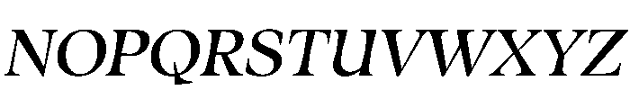 Fenul TRIAL StandardBoldItalic Instance Font UPPERCASE