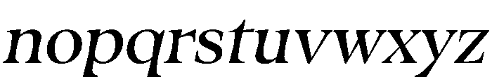 Fenul TRIAL StandardBoldItalic Instance Font LOWERCASE
