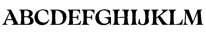 Fenul TRIAL StandardHeavy Instance Font UPPERCASE