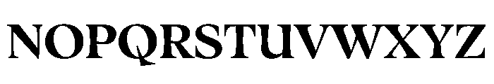 Fenul TRIAL StandardHeavy Instance Font UPPERCASE