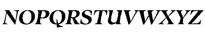 Fenul TRIAL StandardHeavyItalic Instance Font UPPERCASE