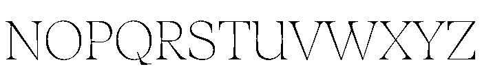 Fenul TRIAL StandardLight Instance Font UPPERCASE