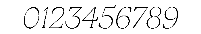 Fenul TRIAL StandardLightItalic Instance Font OTHER CHARS