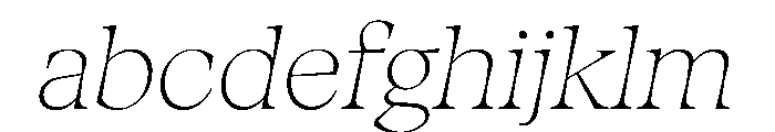 Fenul TRIAL StandardLightItalic Instance FONT