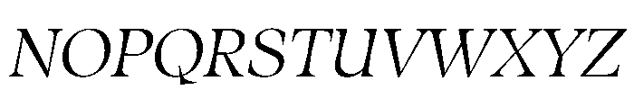 Fenul TRIAL StandardMediumItalic Instance Font UPPERCASE